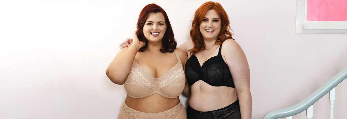 The Freedom Bra Black - Everyday Non-wired Bra for D+ sizes