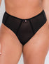 Curvy Kate Elementary High Waist Brazilian Black/Pink