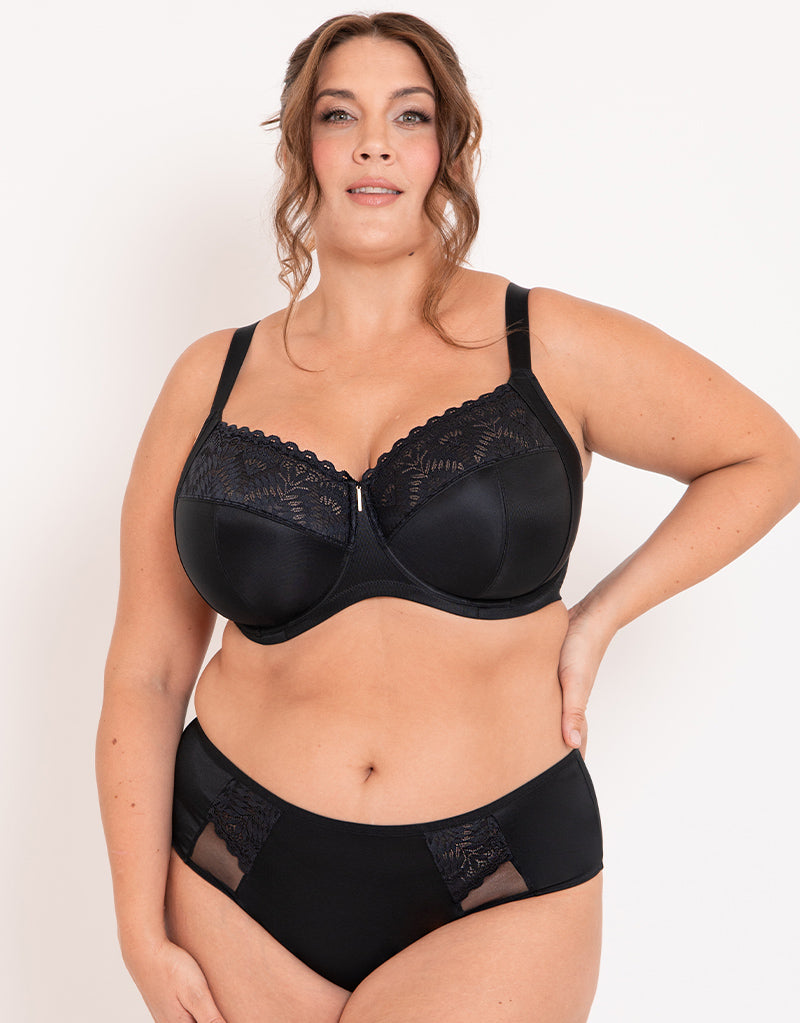 Flirtelle Emilie Full Cup Bra Spruce Green – Brastop UK