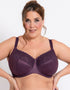 Adella Athena Full Cup Side Support Bra Plum