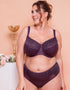 Adella Athena Full Cup Side Support Bra Plum