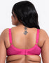 Adella Hera Full Plunge Bra & Brief Bundle Hot Pink