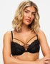 Ann Summers Adorn Me Padded Plunge Bra Black