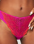 Ann Summers Sexy Lace Brazilian Brief Coral Ombre