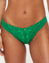 Ann Summers Sexy Lace Brazilian Brief Dark Green