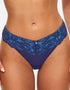 Ann Summers Sexy Lace Thong Dark Blue