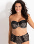 Charnos Superfit Lace Strapless Bra Black Cosmetic –, 57% OFF