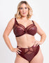 Curvy Kate Enclose High Waist Brief Oxblood