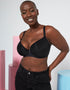 Curvy Kate Smoothie Spacer Moulded T-Shirt Plunge Bra Black