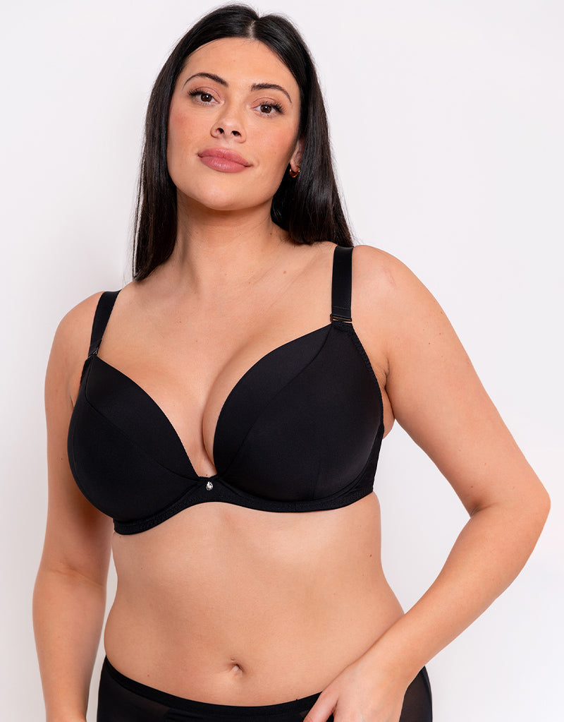 Curvy Kate Luxe fuller bust strapless multiway bra in biscotti