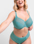 Curvy Kate WonderFully Full Cup Side Support Bra Mineral Blue