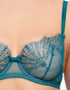 Dita Von Teese Fantastique Balconette Bra Shady Spruce