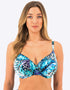 Fantasie Kabini Oasis Full Cup Bikini Top Aegean Blue Print