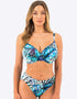 Fantasie Kabini Oasis Full Cup Bikini Top Aegean Blue Print