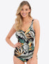 Fantasie Bamboo Grove V-Neck Swimsuit Multi