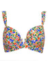 Figleaves Tutti Frutti V Wire Bikini Top Multi