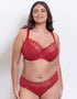 Flirtelle Alice Balcony Bra Poppy Red