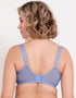 Flirtelle Emilie Full Cup Side Support Bra & Brief Bundle Hydrangea Blue