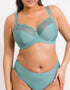 Flirtelle Emilie Full Cup Side Support Bra Mineral Blue