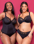 Flirtelle Swirl Balcony Body Black