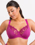 Flirtelle Swirl Balcony Bra & Brief Bundle Orchid