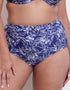 Flirtelle Verona Beach High Waist Bikini Brief Navy Print