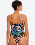 Freya Desert Disco Plunge Tankini Top Multi