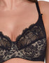 Gaia Chantal Balconette Bra Black