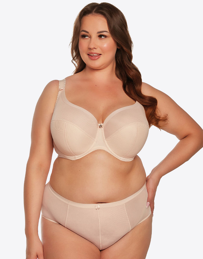 Gaia Sonia Full Cup Bra Beige 44E