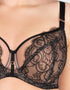 Gorsenia Black To Black Balconette Bra Black