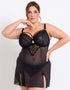 Liaison Venice Balcony Babydoll Black