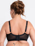 Liaison Vienna Padded Longline Balcony Bra Black