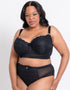 Liaison Vienna Padded Longline Balcony Bra Black