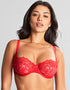 Panache Allure Balcony Bra Ruby Red