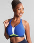 Panache Endurance Non Padded Sports Bra Blue