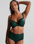 Panache Serene Full Cup Bra Dark Green