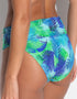 Pour Moi Aruba Fold Over Bikini Brief Aqua Palm