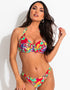 Pour Moi Heatwave Bikini Brief Red Floral