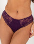 Pour Moi Rebel High Leg Brief Plum