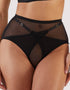 Playful Promises Eddie High Waist Brief Black