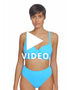 Get the 360 view of the Freya Jewel Cove sweetheart bikini top in Plain Turquoise