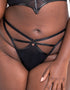 Scantilly Hex Thong Black