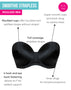 Curvy Kate Smoothie Moulded Strapless Multiway Bra Black