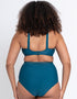 Curvy Kate First Class High Waist Bikini Bottom Deep Teal