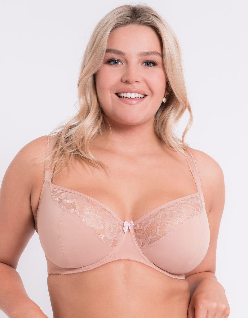 Curvy Kate Drama Queen Balcony Bra Latte – Brastop UK