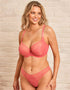 Cleo By Panache Alexis Brazilian Brief Sunkiss Coral