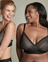 Cleo by Panache Lyzy Triangle Non Wired Bra Black