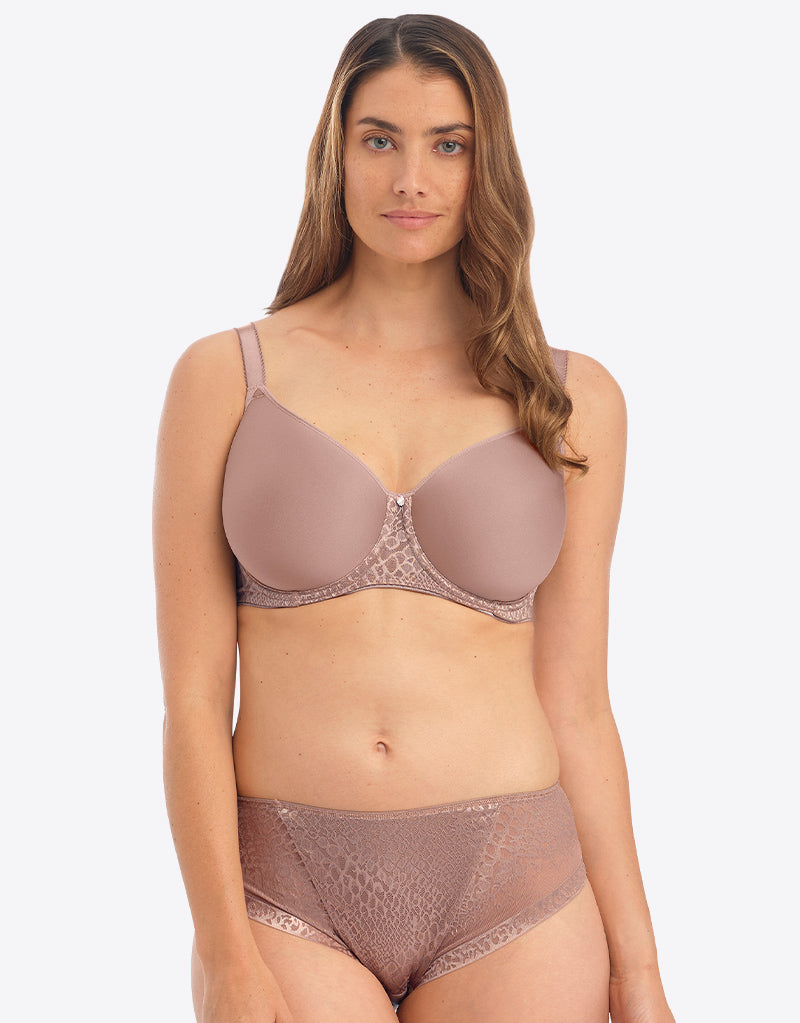 Fantasie Envisage Full Cup Side Support Bra Brown Taupe
