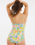 Figleaves Miami Bandeau Swimsuit Retro