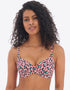 Freya Cala Fiesta Plunge Bikini Top Leopard